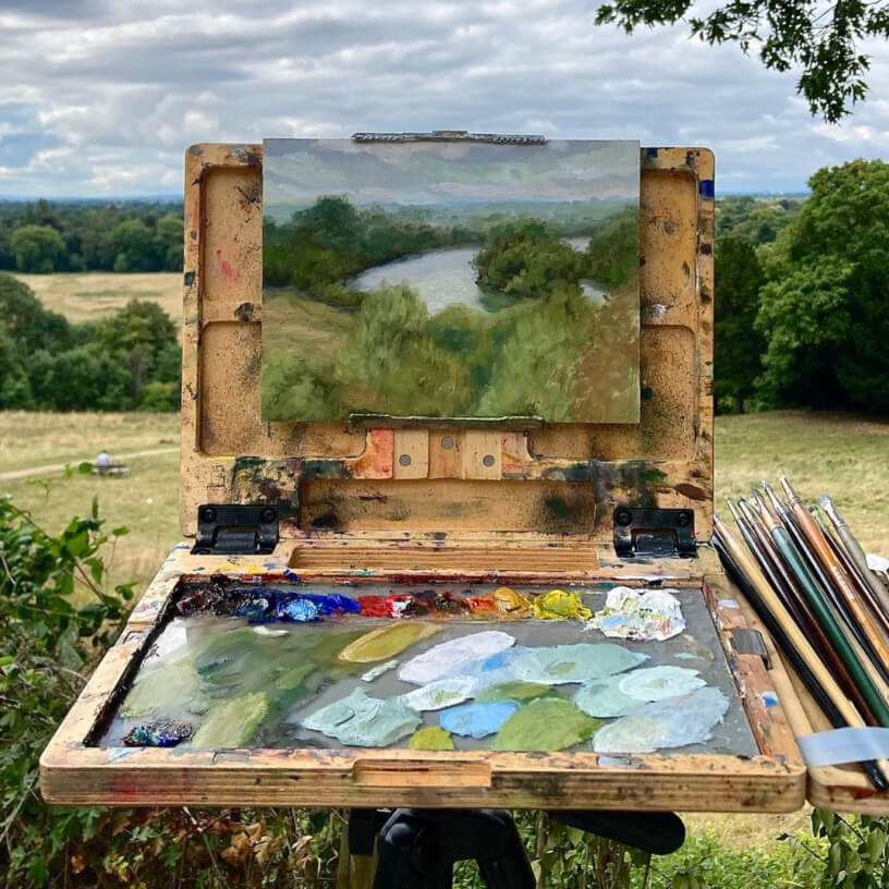 Painting Outdoors ‘En Plein Air’ 